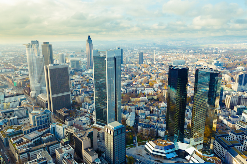 Frankfurt skyscrapers