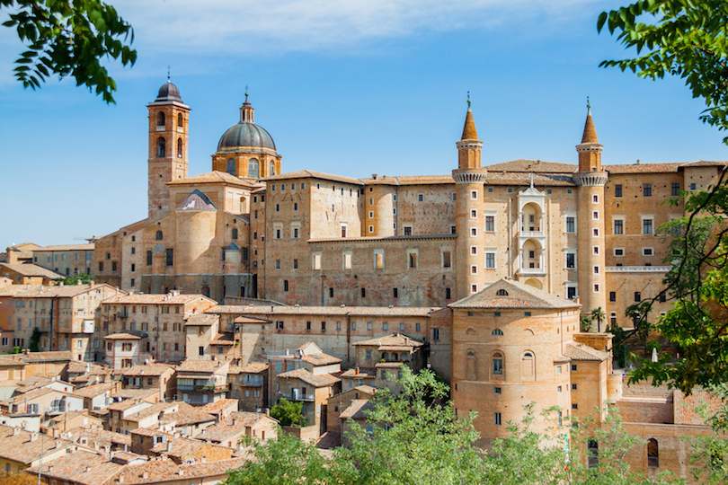 Ancient castle of the Duke of Urbino
